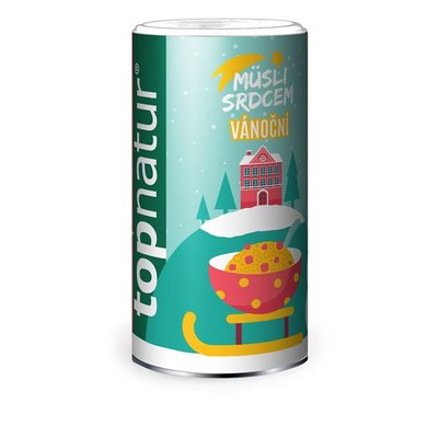 Hu-Fa Vánoční müsli perníkové Topnatur 350g (12)