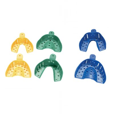 Jednorázové otiskovací lžíce ZELINGER - č. 2 zelené