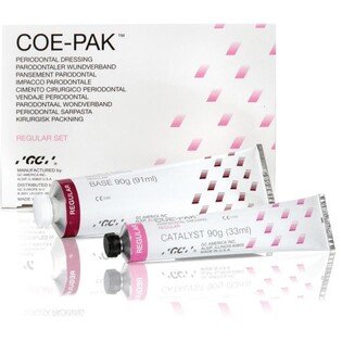 GC Coe-Pack regular set opatrunek periodontologiczny (do mieszania ręcznego, baza 90g/91ml + katalizator 90g/33ml )