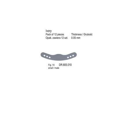 Matrix Bands Ivory fig. 14 (Pack of 12 pieces)