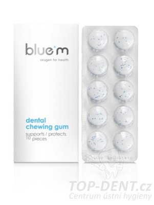 Bluem® žvýkačky na posílení skloviny (blistr), 10ks