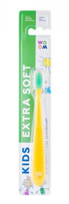 Woom Kids ExtraSoft dětský zubní kartáček