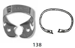 Spona Kofferdam č.138