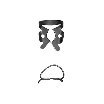 RDCM11X - LEFT MOLAR BLACK LINE Rubber Dam Clamps-Spony - 1 ks