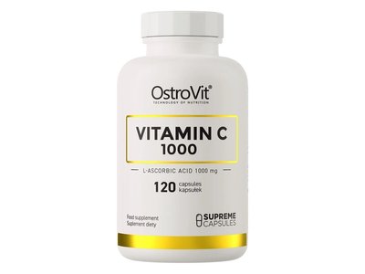 OstroVit - Vitamín C 1000mg, 120 kapslí