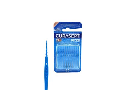 CURASEPT Picks Medium 36ks, pouzdro