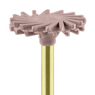 Meisinger gumowe dyski polerskie Twist 9769M.204.140 różowe