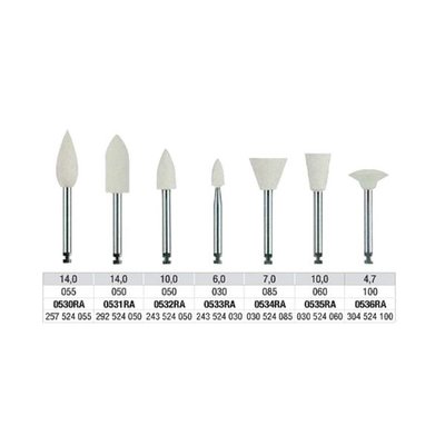 Leštící guma Exa Intrapol RA 0530 12 ks