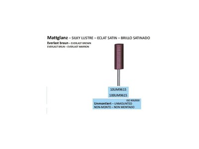 Leštící guma EVERLAST hnědá 100ks