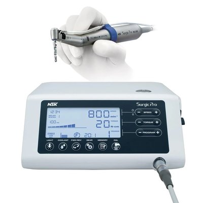 NSK fizjodyspenser Mikrosilnik chirurgiczny Surgic Pro Led OPT z kątnicą X-SG20L