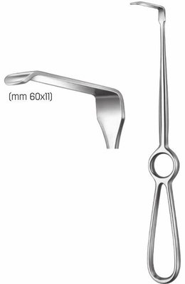 Hák Langenbeck velký 60x11mm