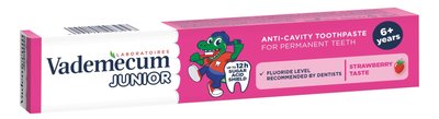 Vademecum Junior 6+ Strawberry dětská zubní pasta 75 ml