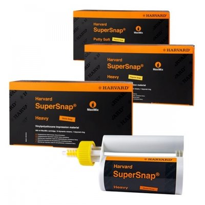 Harvard SuperSnap® Putty Soft MaxiMix, regular snap, black, 380ml