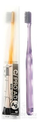 CiPRO antibakteriální zubní kartáček s ionty stříbra (kónická vlákna)