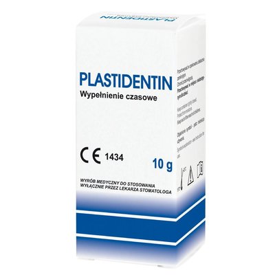 Plastidentin 10g gotowy opatrunek czasowy