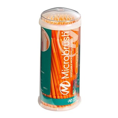 Microbrush Fine žluté 100 ks