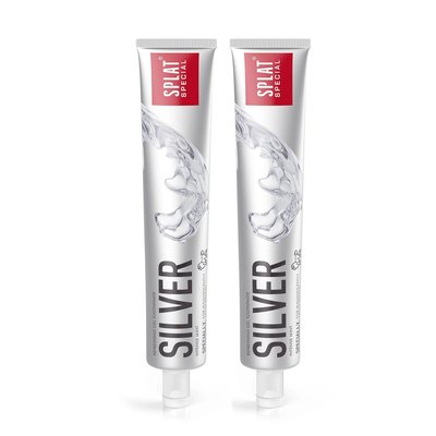 Splat Special Silver zubní pasta 2x75 ml