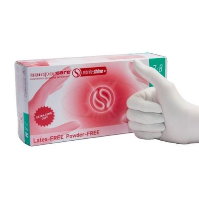 Rukavice Semper Nitrile Shine Plus, vel. L, 150ks