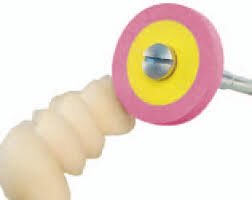 StarGloss leštící guma, růžová, stř. R1030HP 170