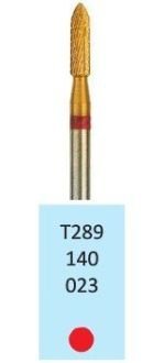 HORICO tvrdokovová fréza TiN - torpédo 2,3 mm
