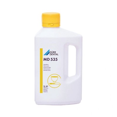 MD 535 2,5 l, k odstranění sádry a alginátu z otiskovacích lžic