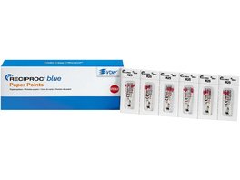 RECIPROC® blue Papierspitzen - Packung 180 Stück ISO 025