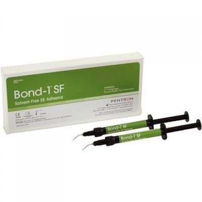 BOND-1 SOLVENT FREE SYRINGE 2PK, 2x 1 ml stříkačka, 20x aplik.štěteček (skladovat při teplotě 2 - 8 °C)