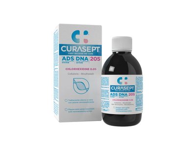 ®ADS DNA 205 ústní voda, 0.05%CHX + 0.05%fluoridu