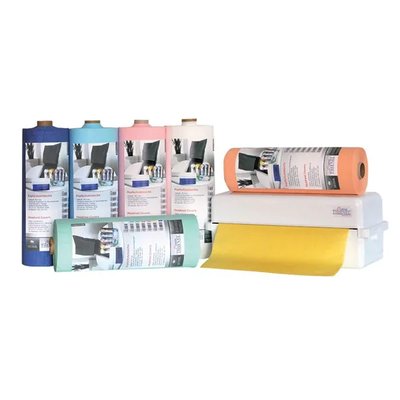 Headrest 28x25 cm tmavě modrá - 100 ks