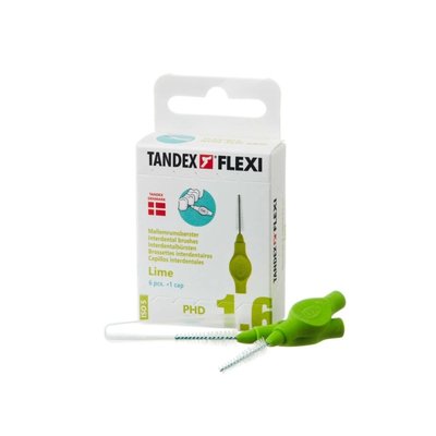 Tandex FLEXI® Mezizubní kartáčky PHD 1,6 (Ø 1 mm) ISO 5 Limeta 6ks