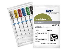 Hedströmfeilen - Packung 6 Feilen 21 mm ISO 055