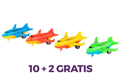 Zabawka - Samolot 10 + 2 GRATIS