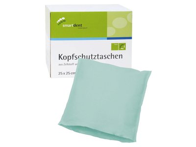 Ochranné návleky na opěrku hlavy Smart, 25x25cm 500ks zelené (201127)