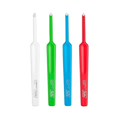 Jednosvazkový kartáček TePe Compact Tuft, solo