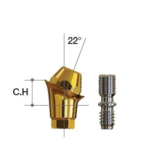 MEGAGEN AR Multi-unit Angled Abutment 22° - CH=4.5