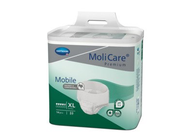 MoliCare Mobile 5 kapek vel. XL natahovací kalhotky 14 ks