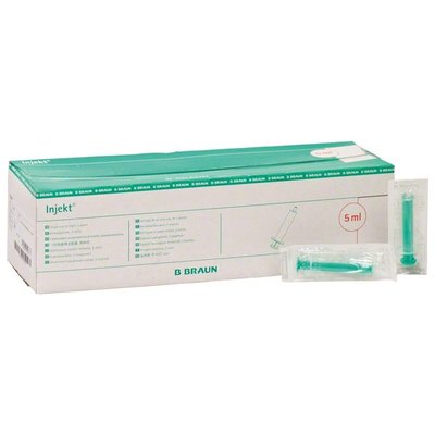 Braun Injekt Solo - stříkačky 5ml, 100ks