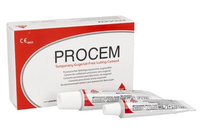 PROCEM Eugenol Luting Cement 25 g x 2 szt. President Dental