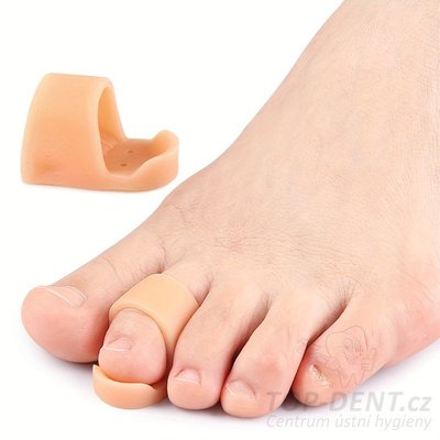 Gelový chránič bříška prstu nohy, 2 ks (tělový)