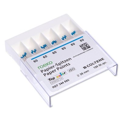 Čepy papírové ROEKO Top Color ISO 60