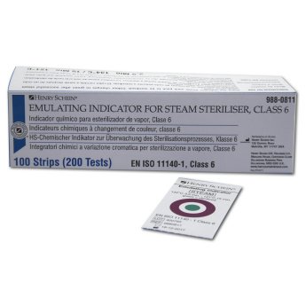 HS-chemický indikátor pro autokláv Třída 6 100 pásků (200 testů)