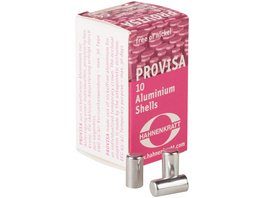 PROVISA Schutzhülsen Aluminium - Packung 10 Stück Größe 7, Ø 7,01 mm