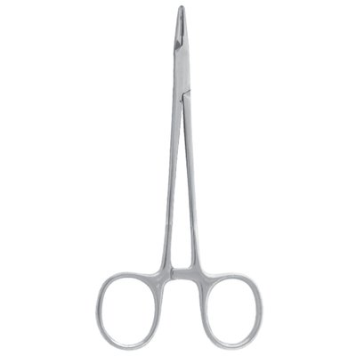 Jehelec Mayo-Hegar, zahnutý, 16cm