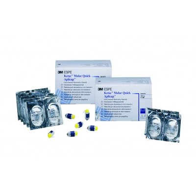 Ketac Molar Quick Aplicap sortiment 50 kapslí (A1,A2,A3,A4,B2)