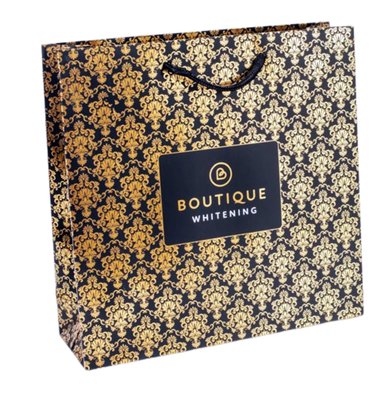 Boutique Whitening taška Day/Night - Day biela/zlatá