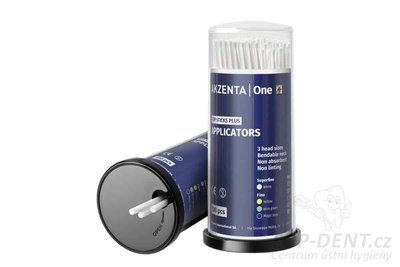 Akzenta Top Sticks Plus Micro aplikátory SUPER FINE (bílé), 4x100ks