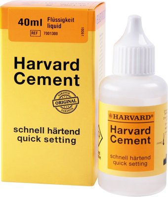 Harvard Cement schnell härtend Flüssigkeit