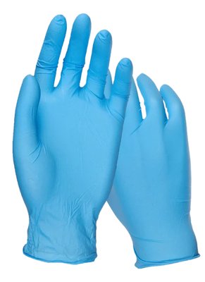 SENSIFLEX nitrilové rukavice - modré - L