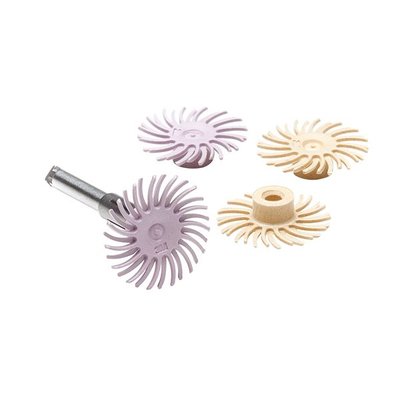 Sof-Lex diamantové leštící spirály 15ks růžové