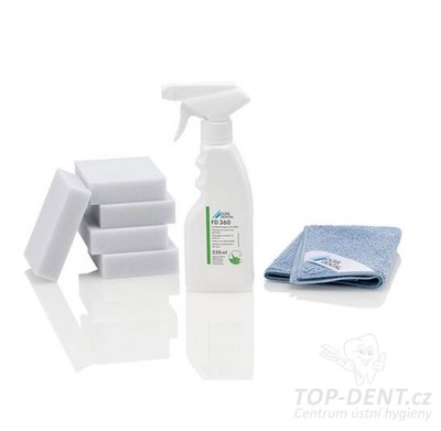 DÜRR FD 360 čistící spray na potahy křesel + houbičky, 250ml